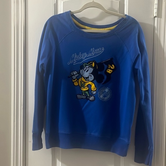 Walt Disney World - Disney Parks Sweatshirt - Large Mickey Mouse University - Picture 1 of 5
